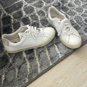 Veja white womens sneakers